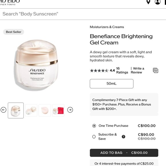 Shiseido Benefiance Wrinkle Smoothing Eye Cream, SEALED BNIB FULL SIZE 15mL - Picture 2 of 9